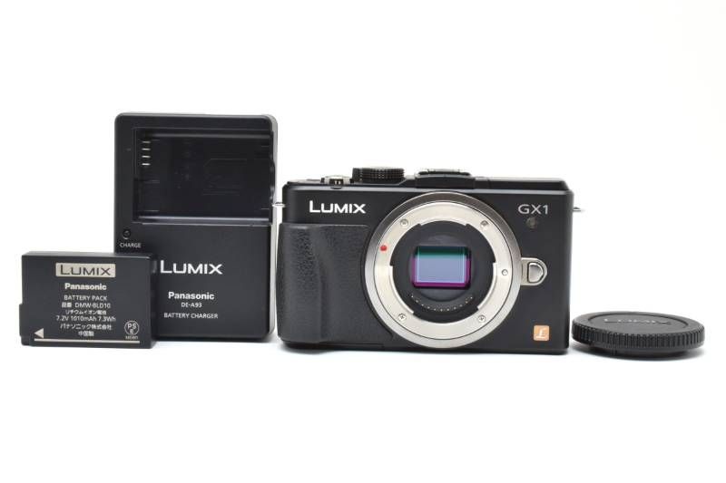 LUMIX GX1 ミラーレスカメラ 14-42mmレンズ付き パナソニック LUMIX