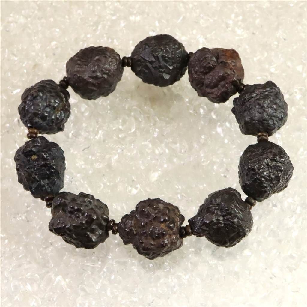 プロフェシーストーン 予言の石 18mm原石 ブレスレット 135.4g 榎本通商36510