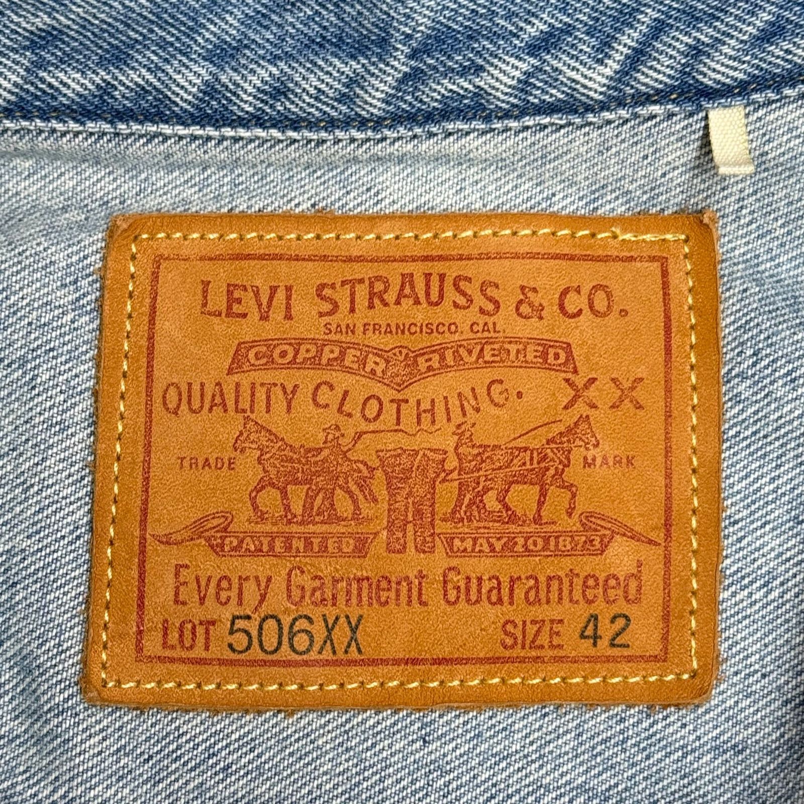 LEVIS VINTAGE CLOTHING LVC 506XX Denim Jacket KANDAIZUMI_COM