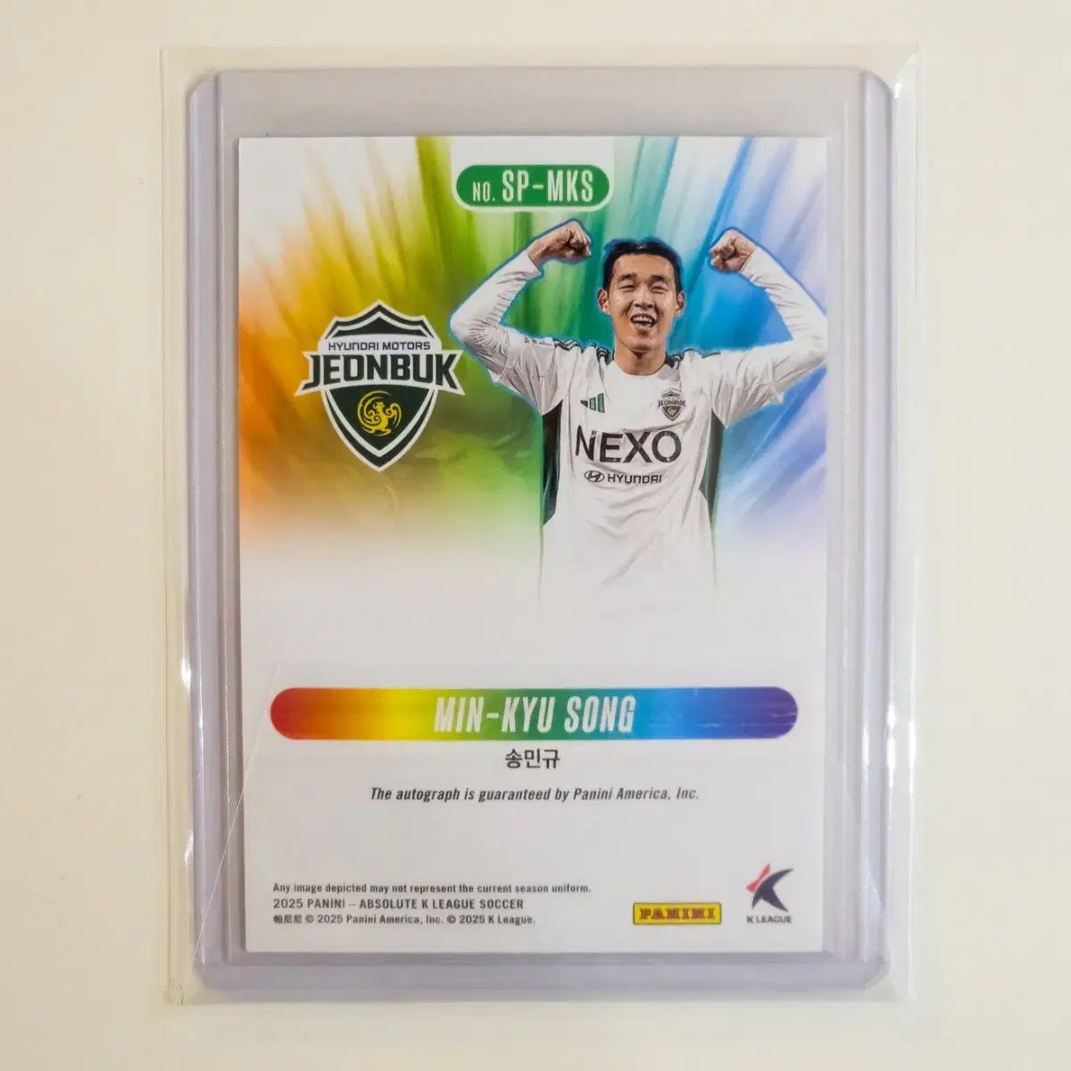 パニーニ アブソリュート 全北現代 チョンブクヒョンデ ソン ミンギュ 宋 旻揆 15ハン HAN ブルー オート LLC-HASEGAWATOSO_COM