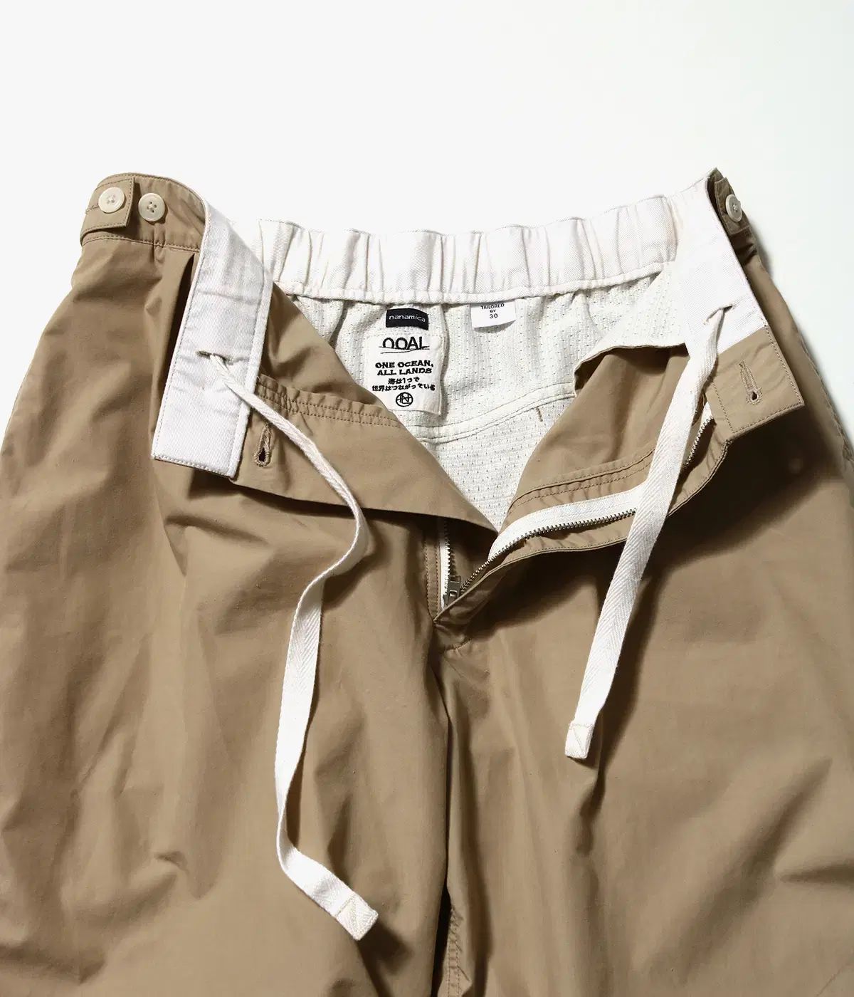 nanamica ナナミカ デッキパンツ ワイフ テーパード