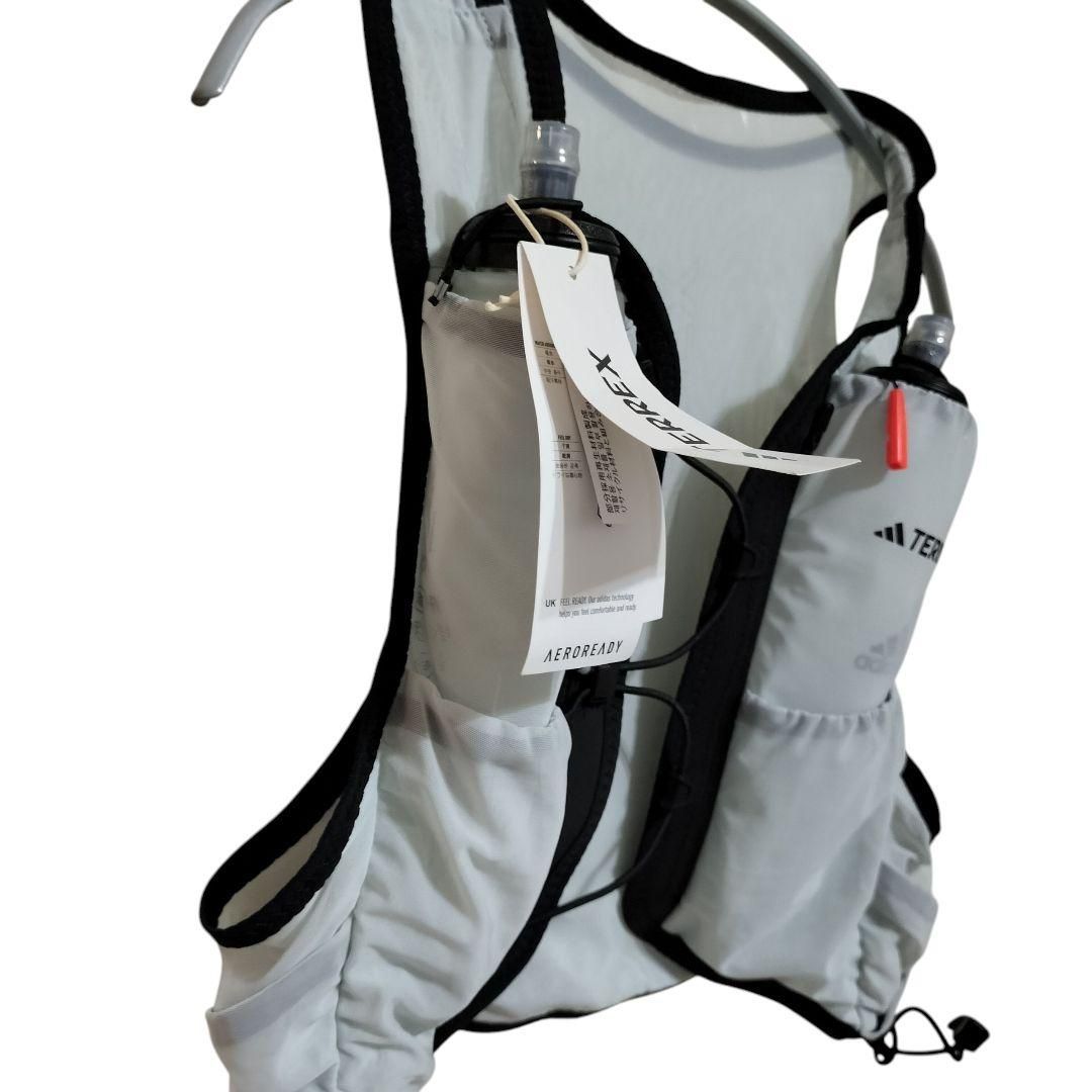 新品】adidas TERREX ザックトレイルランニング Lサイズ5Lグレー 新品