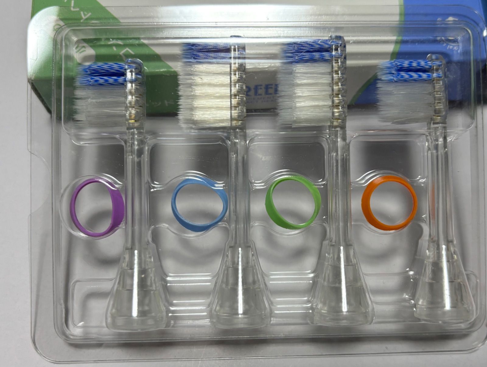 スプリデント 音波振動歯ブラシ交換用ブラシコンパクトヘッドホン8本