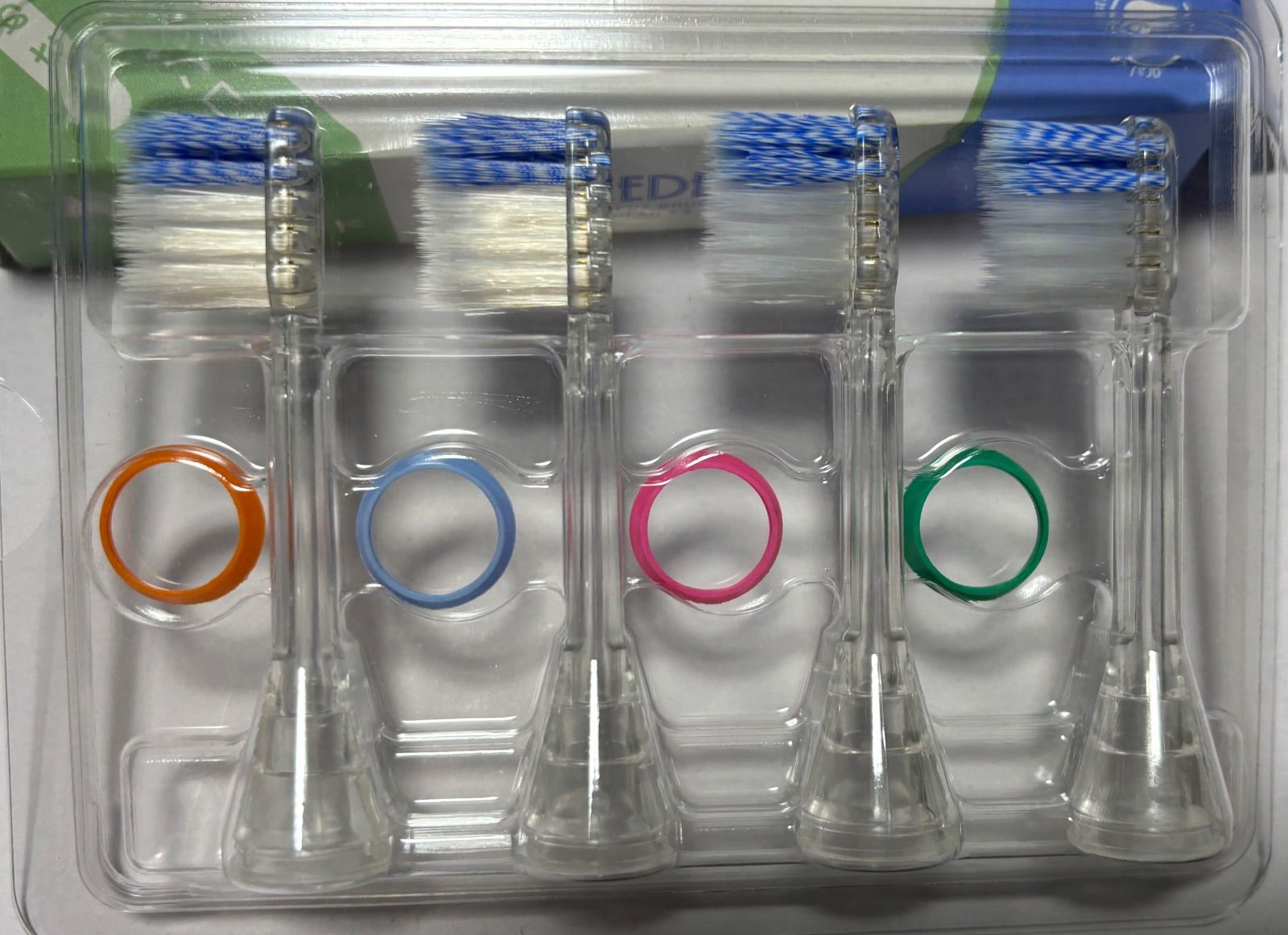  スプリデント 音波振動歯ブラシ交換用ブラシコンパクトヘッドホン8本 電動歯ブラシ替えブラシ 電動歯ブラシ