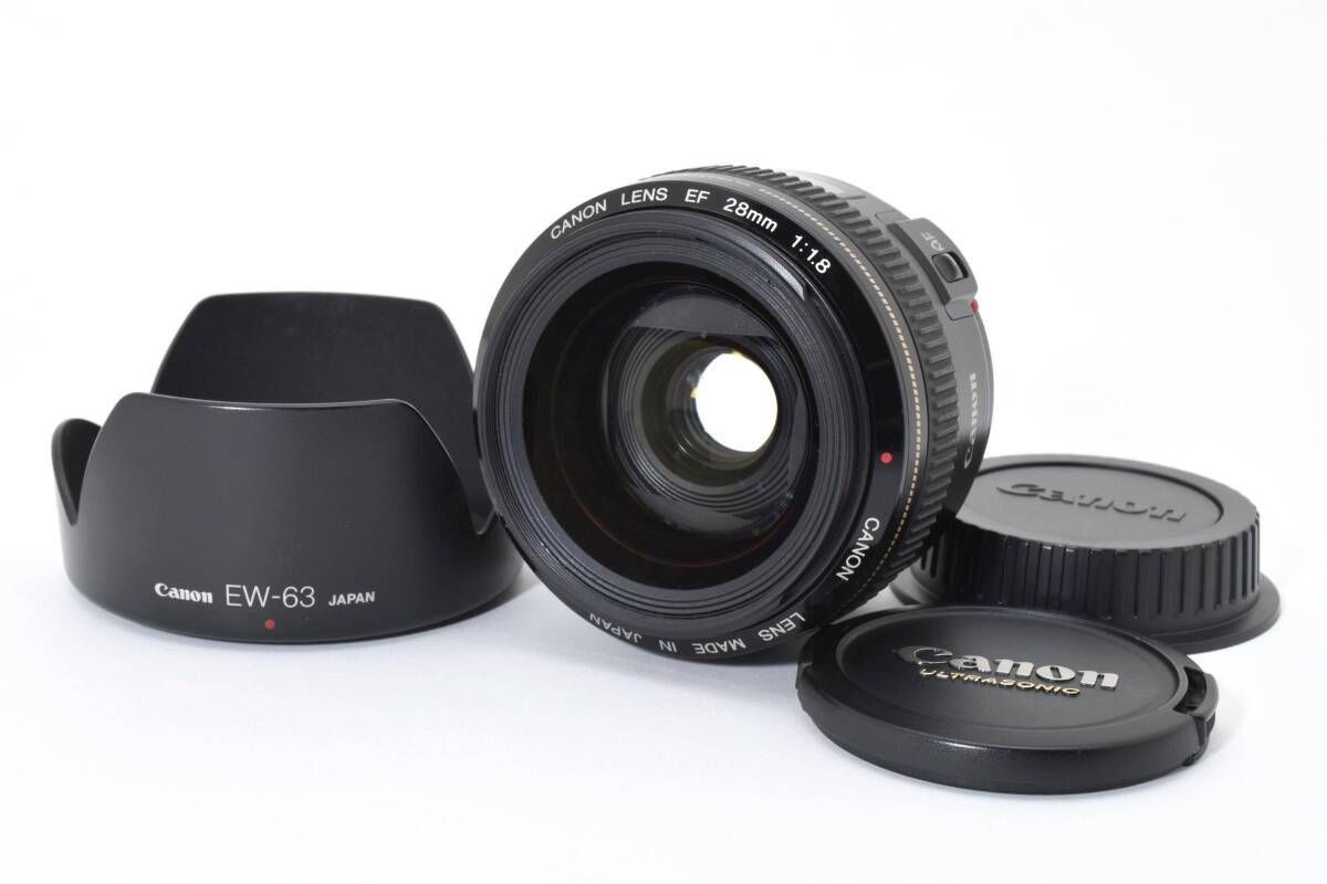 大 Canon キヤノン EF 28mm F1.8 USM 単焦点レンズ 3590W01031 029
