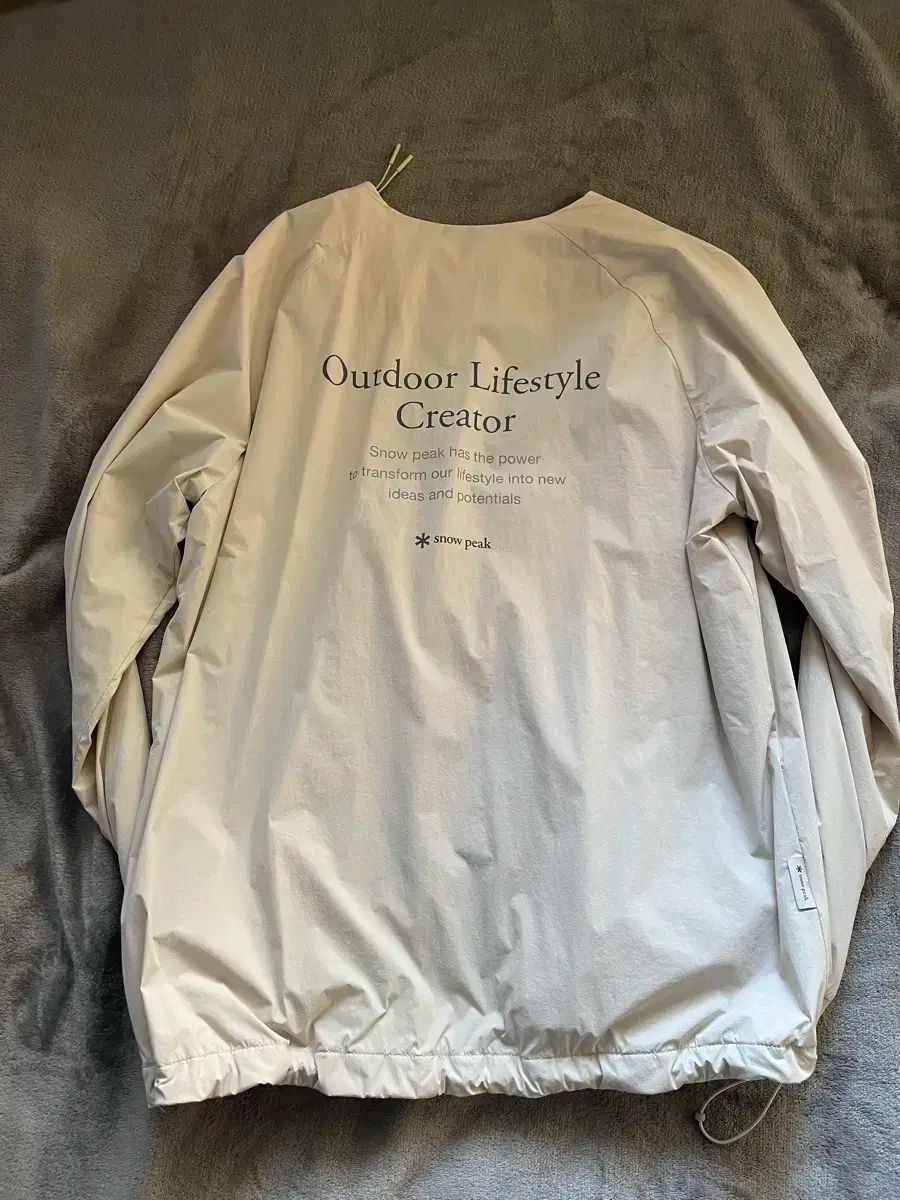 スノーピーク スウェット ウィンドブレーカー