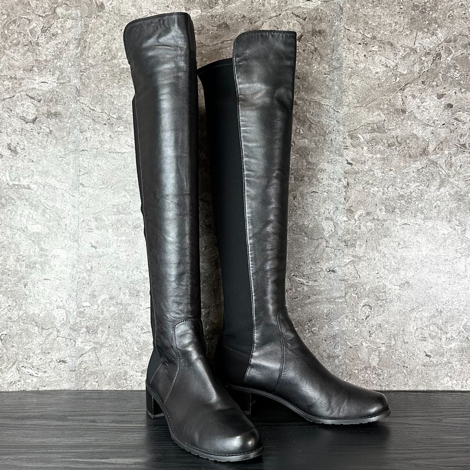 美品 STUART WEITZMAN ニーハイブーツ スエード 36 1/2 エルメス 