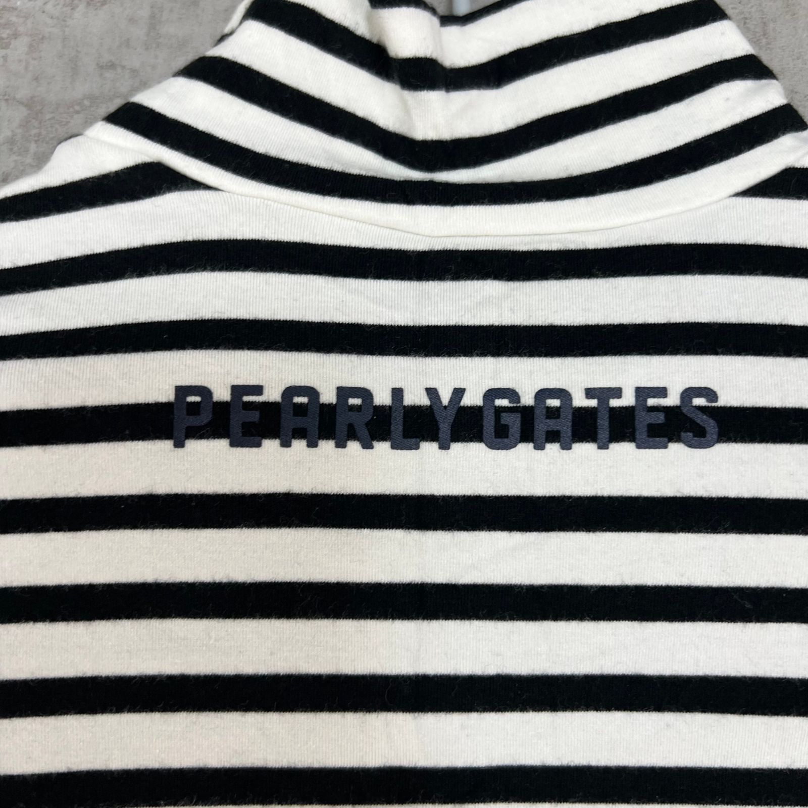 パーリーゲイツ レディース 長袖トップス ボーダーシャツ 0サイズ