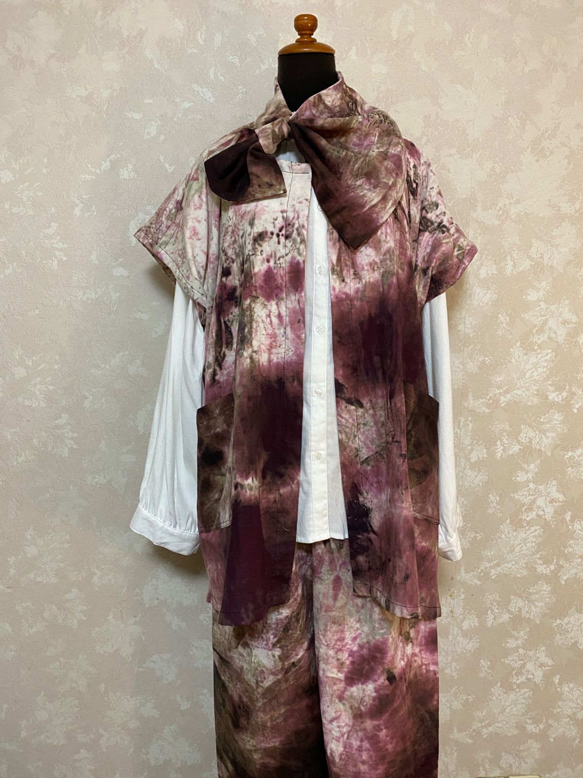 カーディガン パンツ