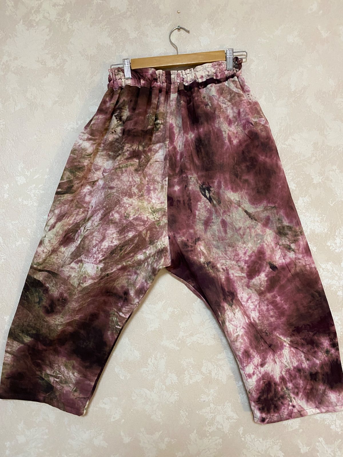 ぶっかけ染め カーディガン