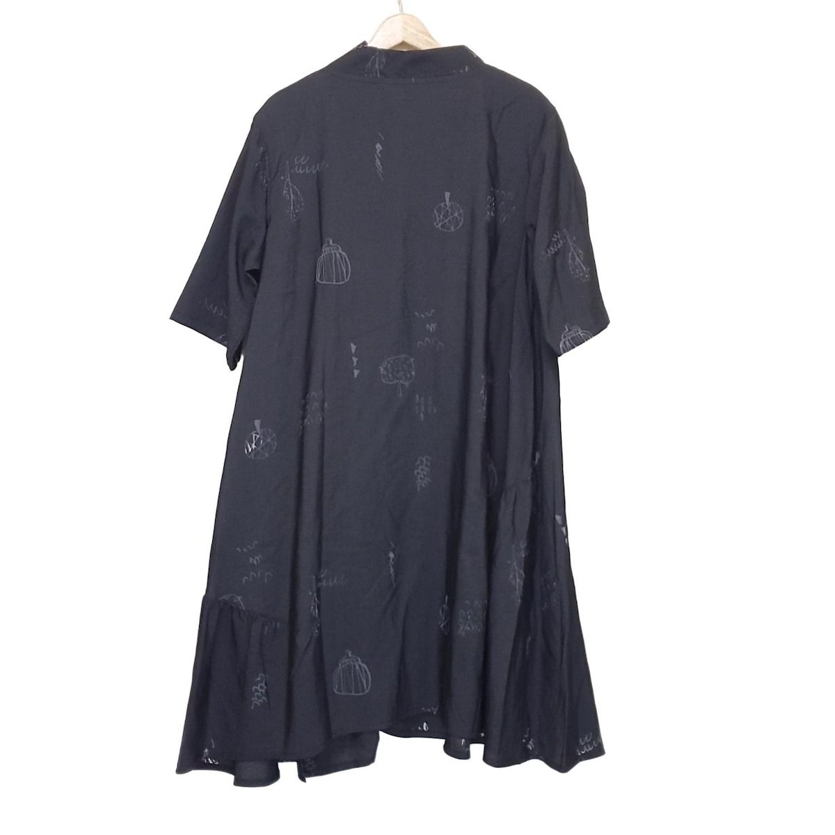 センソユニコ慈雨ジウワンピース裏地なし袖なしノースリーブ40夏 ジウ