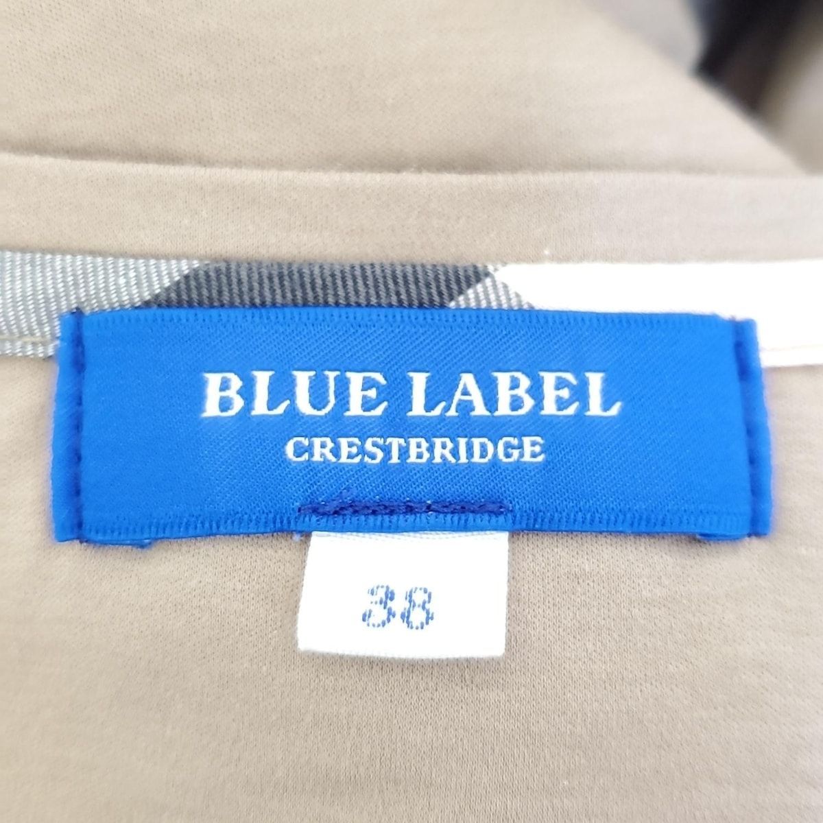 ブルーレーベルクレストブリッジ ワンピース サイズ38 M レディース美