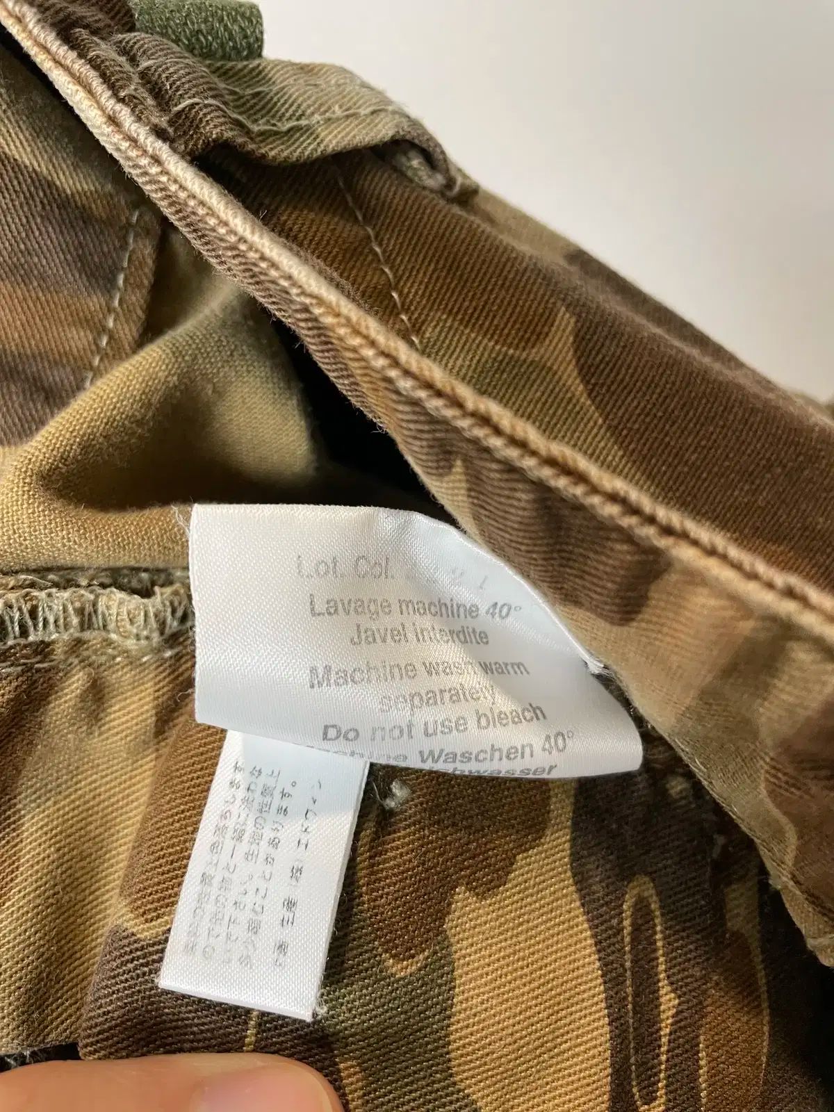 L Liberto jpn ダック カモフラージュ ミリタリー ハンティング パンツ