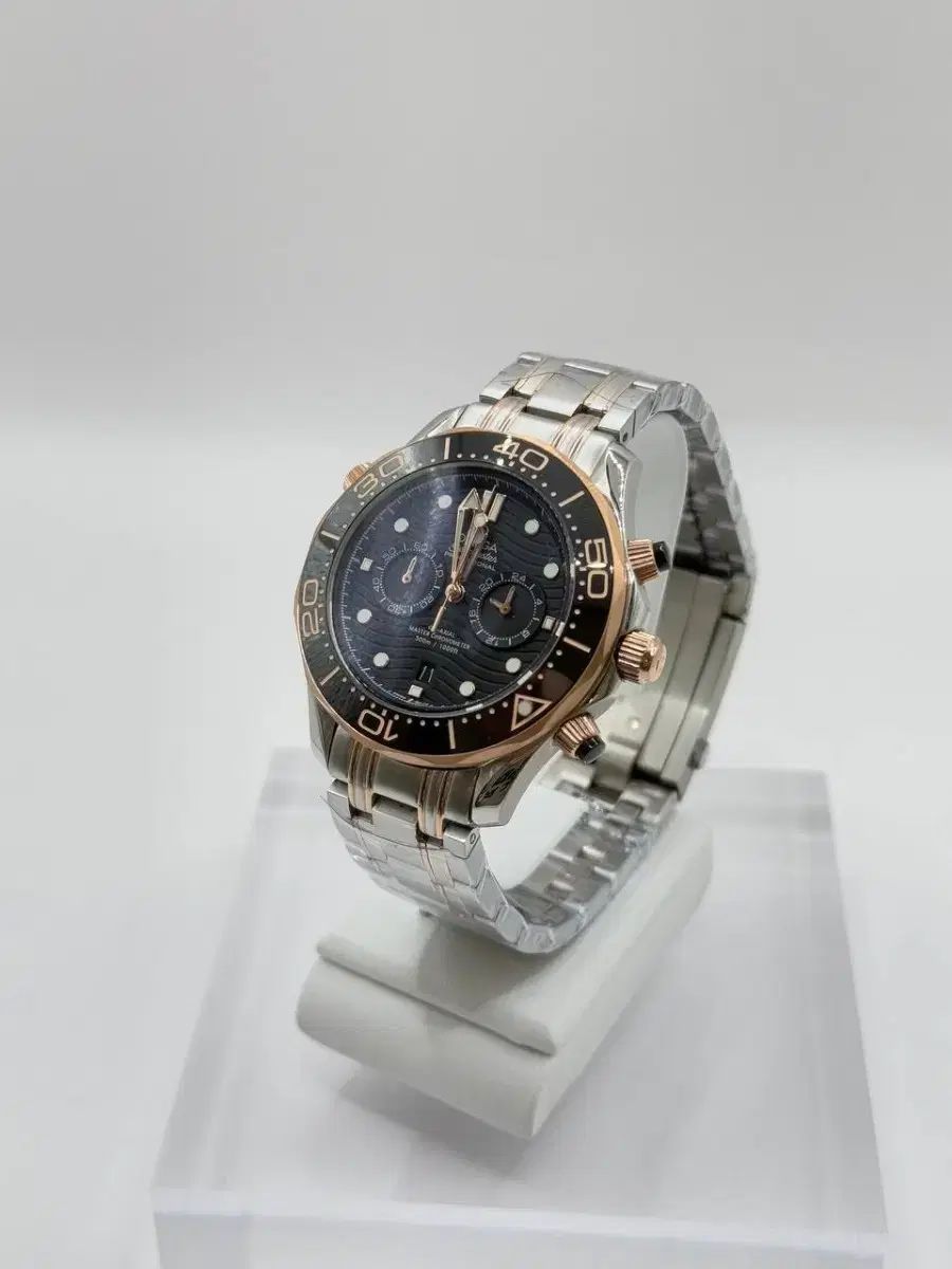 メンズ ブラックダイアル