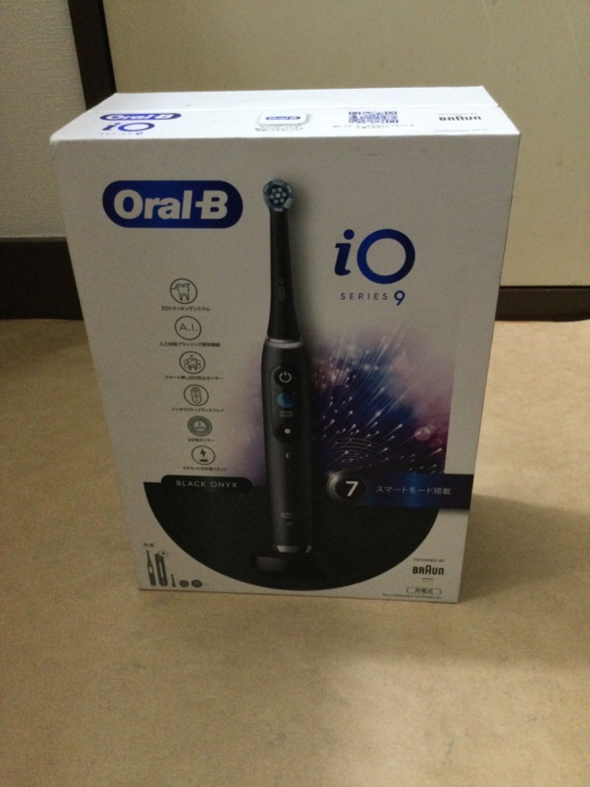 オーラルB iO9 ブラックオニキス 電動歯ブラシ本体