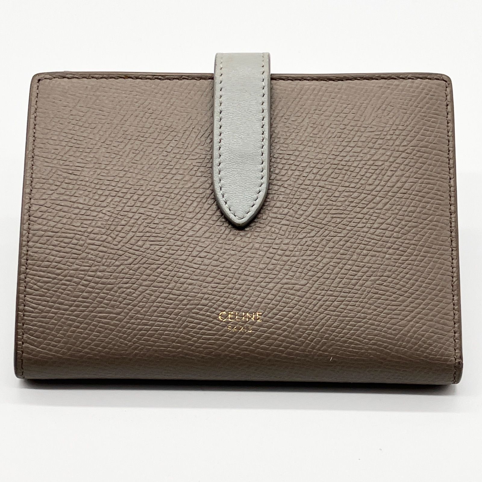 CELINE 財布 セリーヌ ミディアムストラップウォレット レディース 折財布