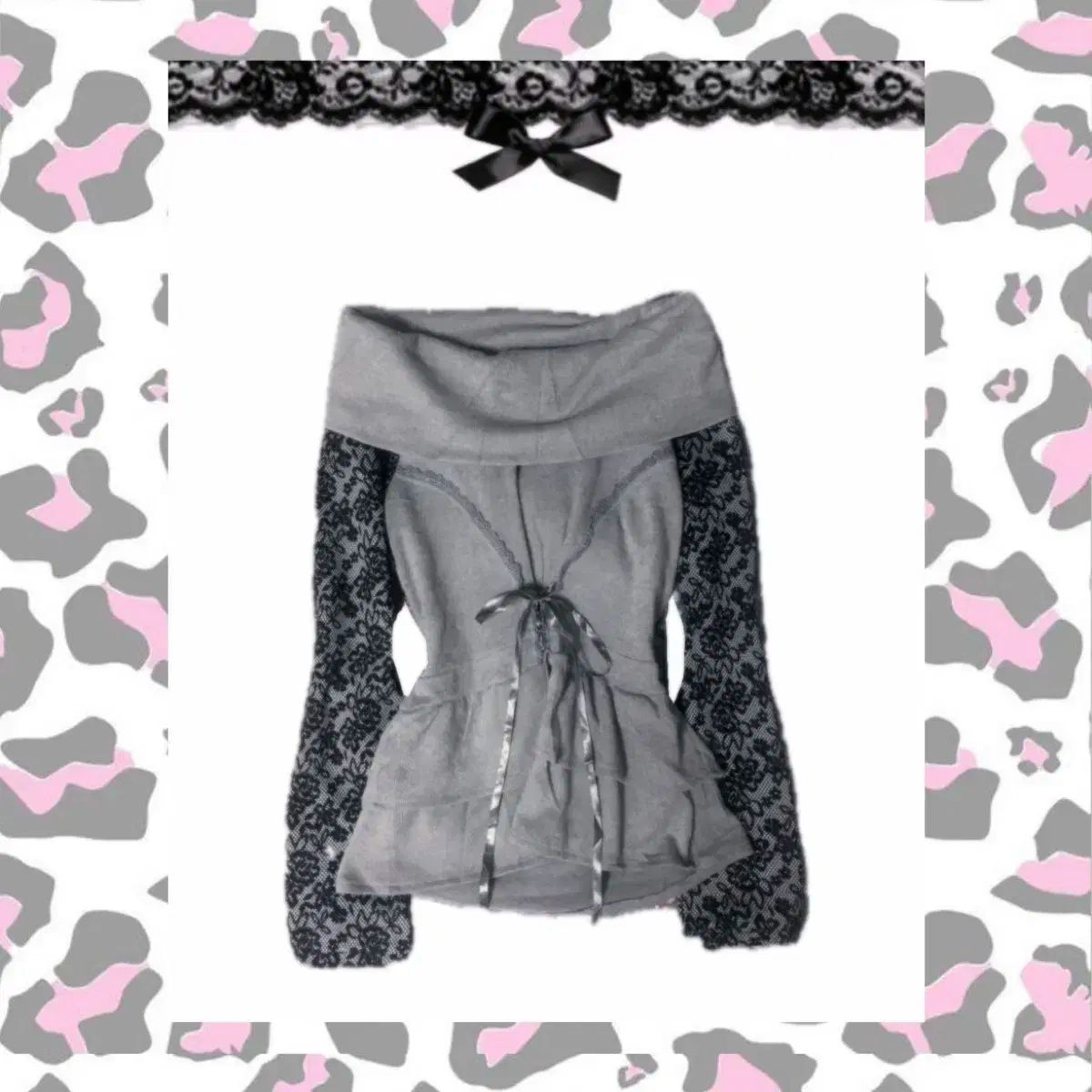 AXES femme レース オフショルダー