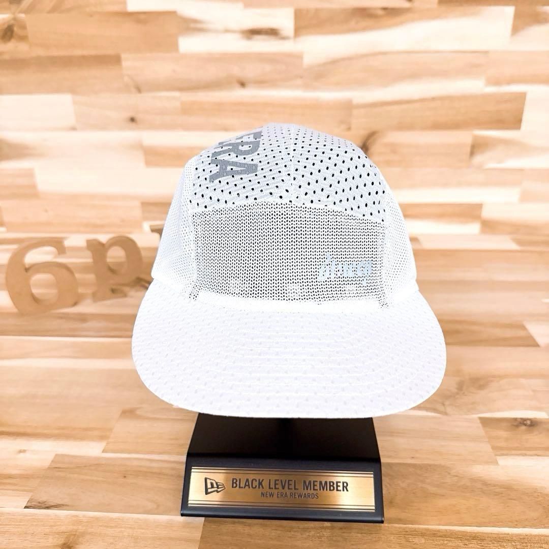 ニューエラ×ブルイク コラボ メッシュキャップ スポーツ 白ホワイト ジェットキャップ アスリート 野球 テニス