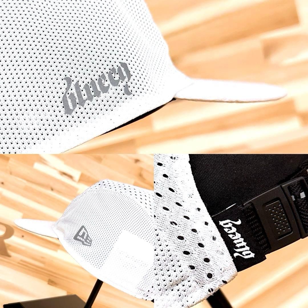  ニューエラ×ブルイク コラボ メッシュキャップ スポーツ 白ホワイト ジェットキャップ アスリート 野球 テニス ベースボールキャップ キャップ