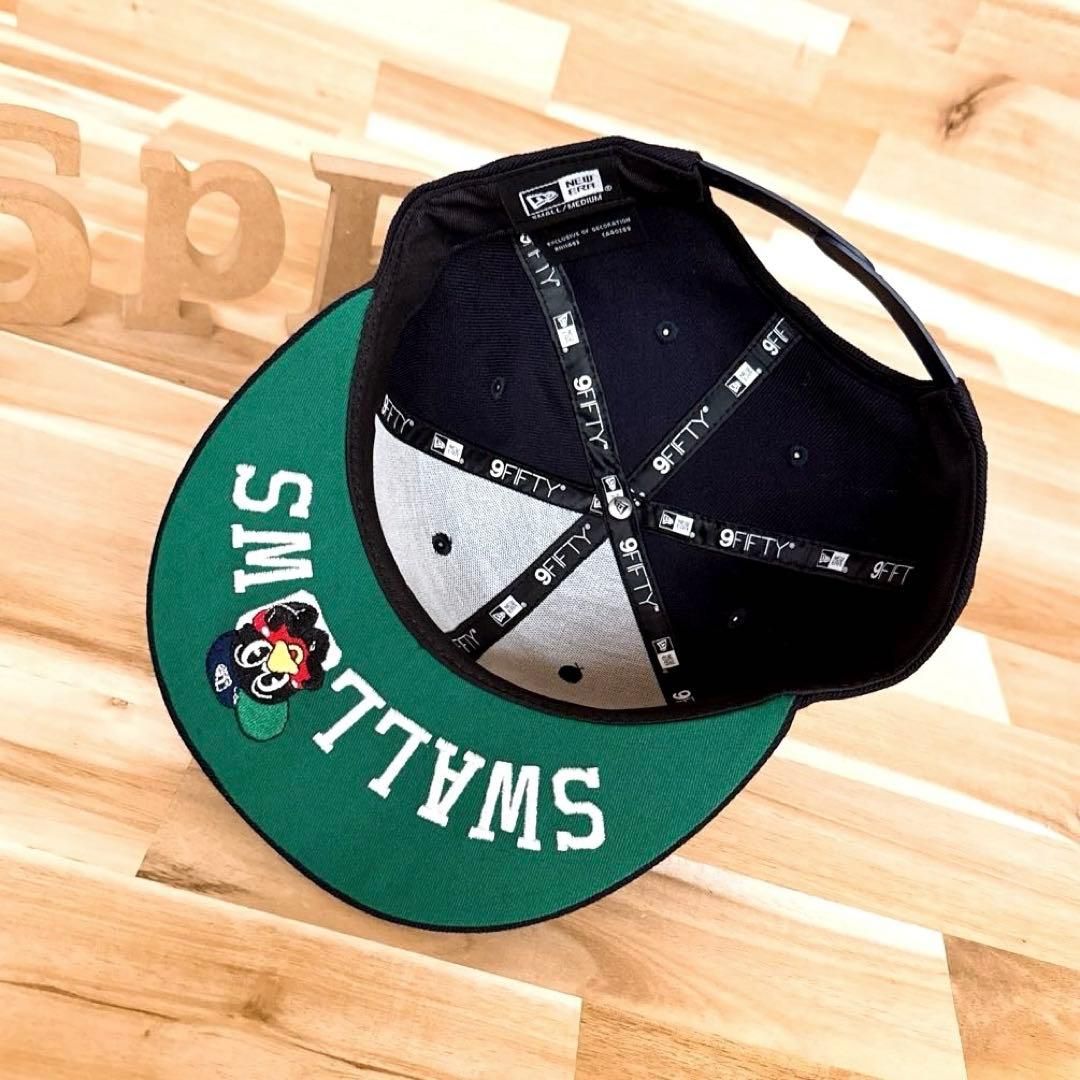 YSロゴキャップ つば九郎 2896 直筆サイン入り キャップ 帽子 ヤクルト 激レア/廃番【ニューエラ×ヤクルトスワローズ】限定コラボ つば九郎