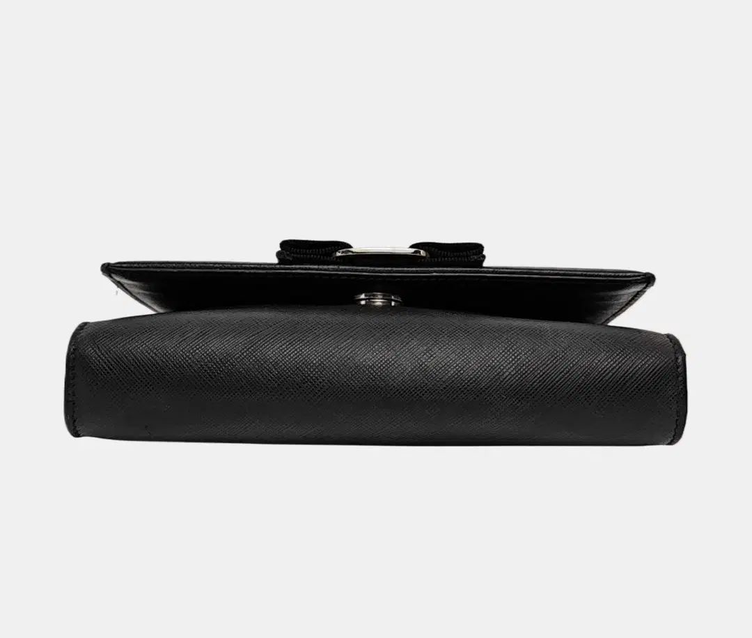 FERRAGAMO フェラガモ ブラック チェーン クロスバック DECORATOM_COM_BR