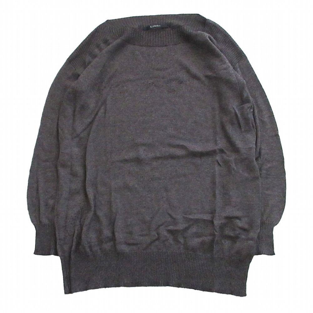 ヨウジヤマモト 長袖 ボートネックセーター ヨウジヤマモト 長袖 ボートネックセーター 00ss Yohji Yamamoto Pour