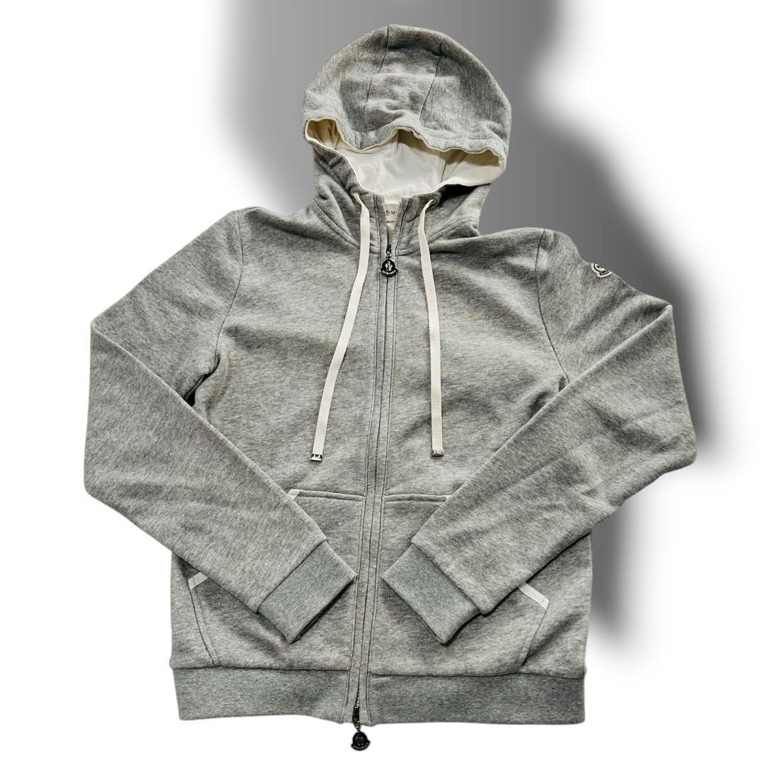 極美品 MONCLER モンクレール パーカー グレー レディース 上着 極美品 MONCLER モンクレール パーカー グレー レディース 上着 - メルカリ
