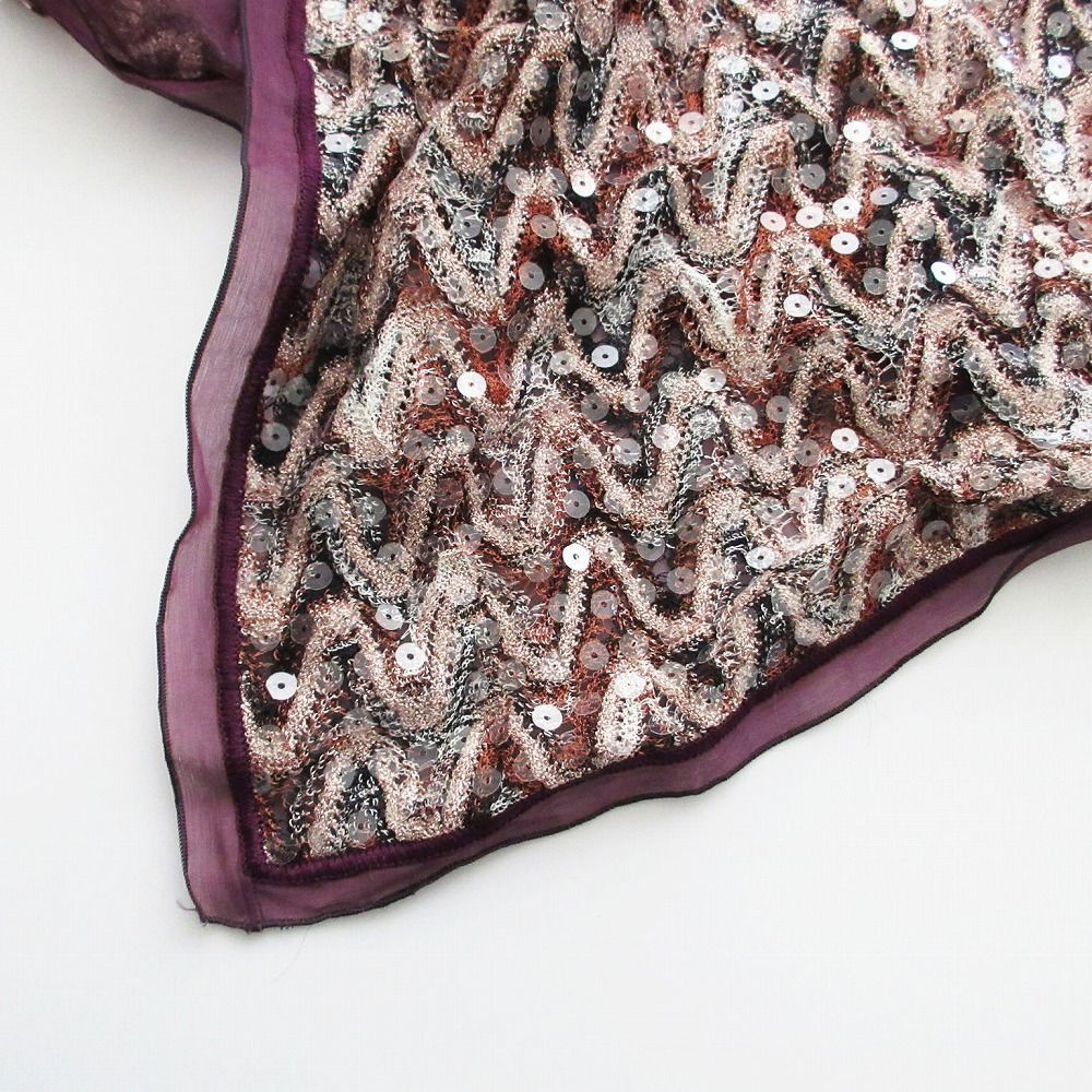 クラシック定番MISSONI マルチカラージグザグカーディガンミッソーニ MISSONI】Made in Italy ziigzag knit cardigan（ミッソーニ