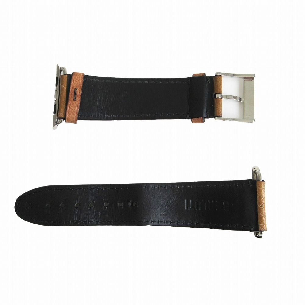 Berluti ベルルッティ アップルウォッチ ブレスレット Apple Watch BR44 WAT V-GLOR SP ICE GOLD 44mm カリグラフィ バンド