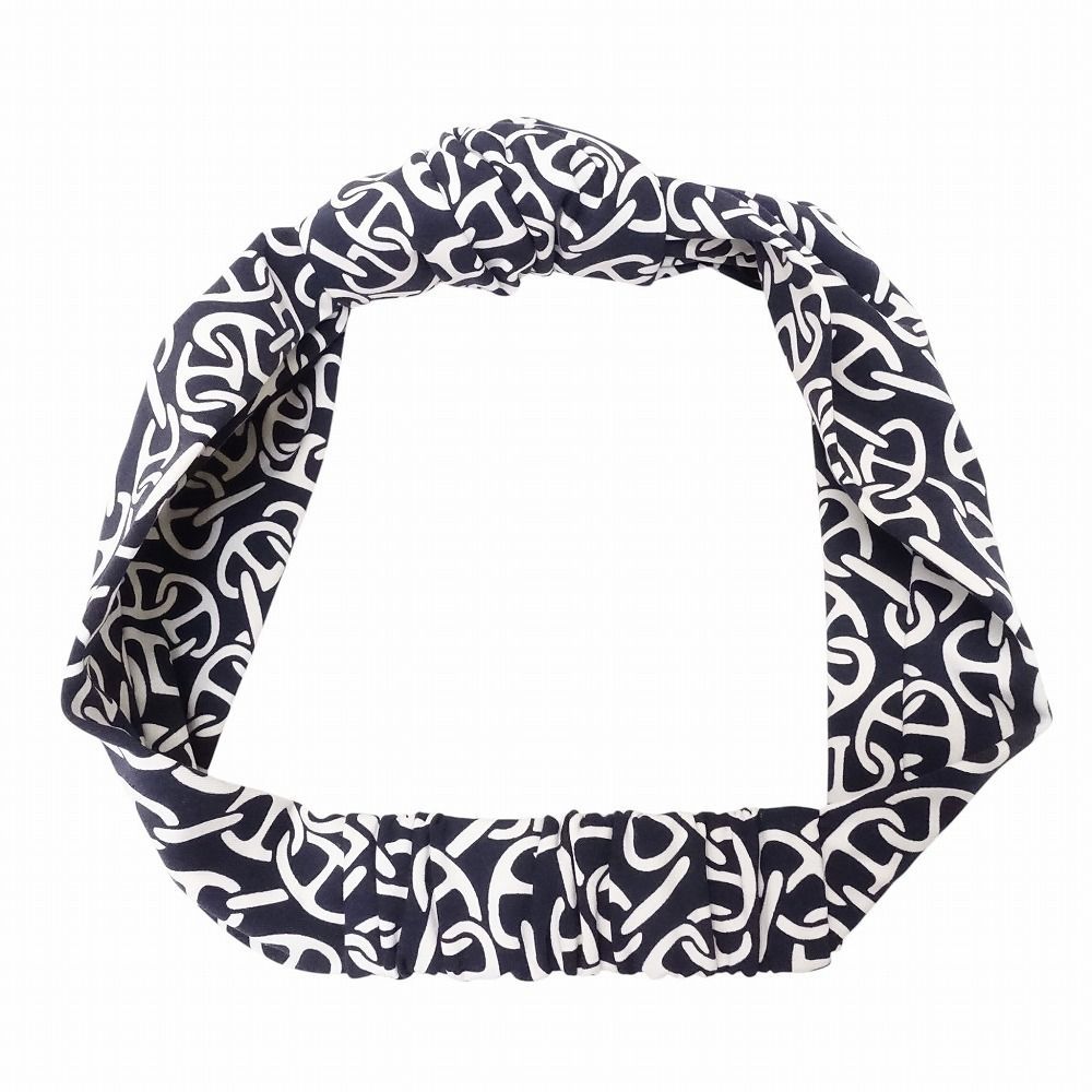 シェーヌダンクル柄 ヘアバンド