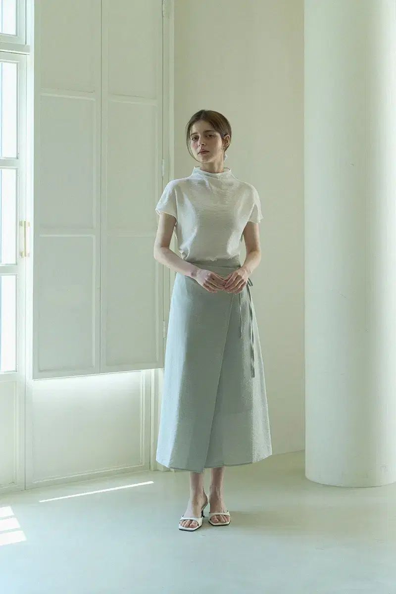 ルミュール イヴニング ラップスカート