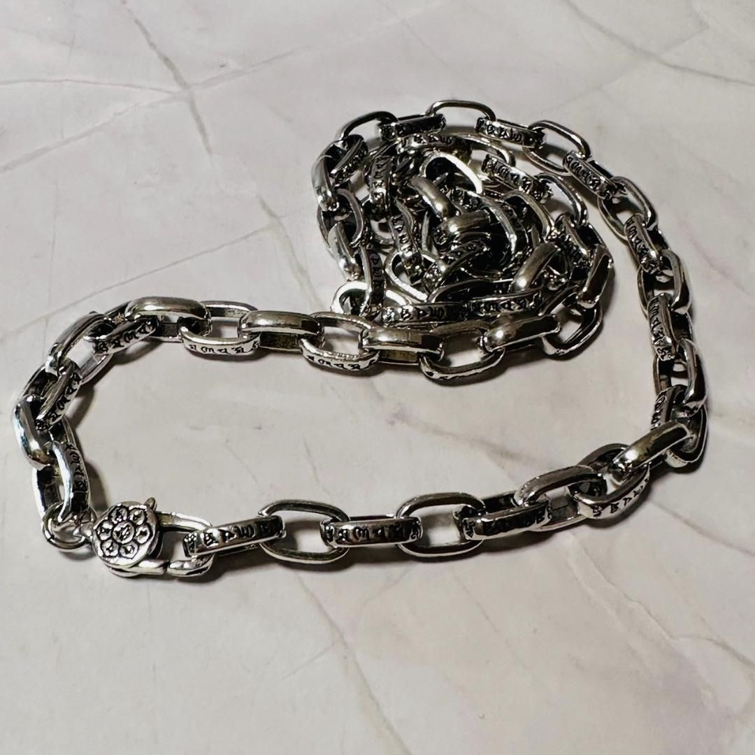 ペーパーチェーン シルバー チェーンネックレス 新品 ネックレス 