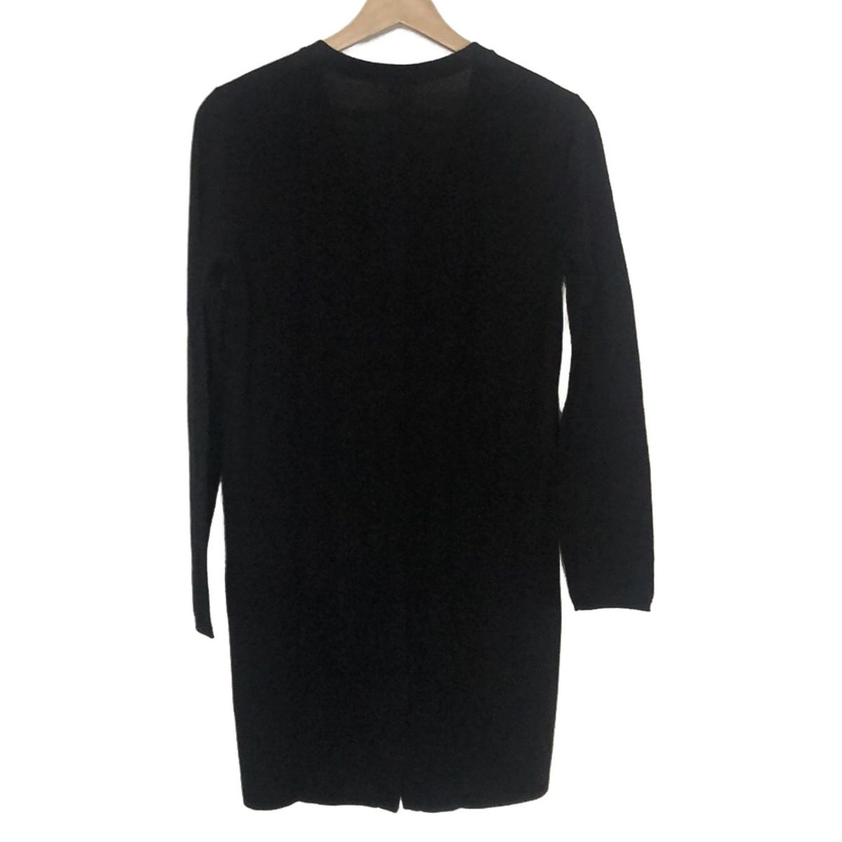 S Max Mara マックスマーラ カーディガン サイズS レディース - 黒 長袖 ロング丈