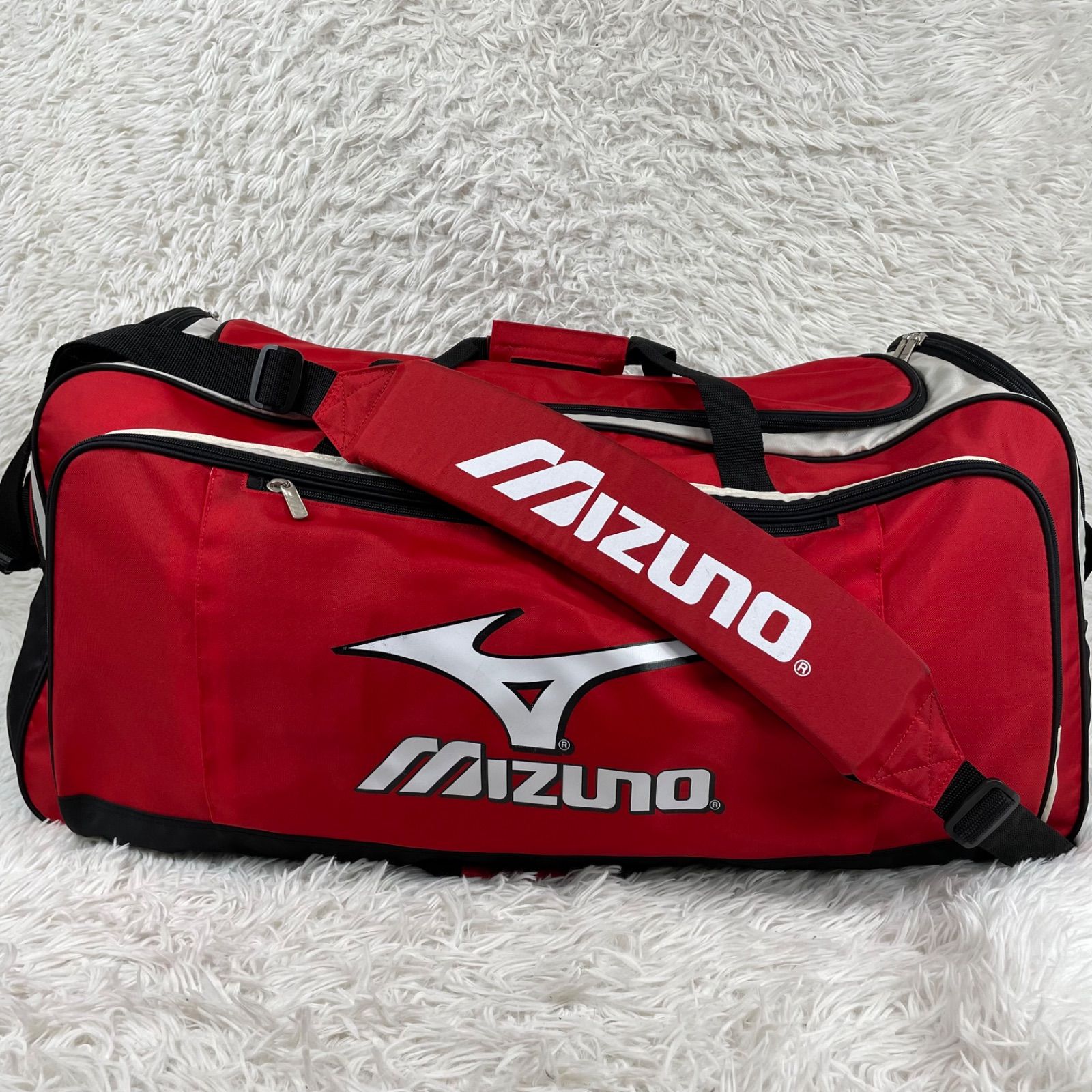 MIZUNO ミズノ スポーツバッグ 2 way ボストンバッグ 大容量 ゴルフ サッカー 野球 ショルダーバッグ