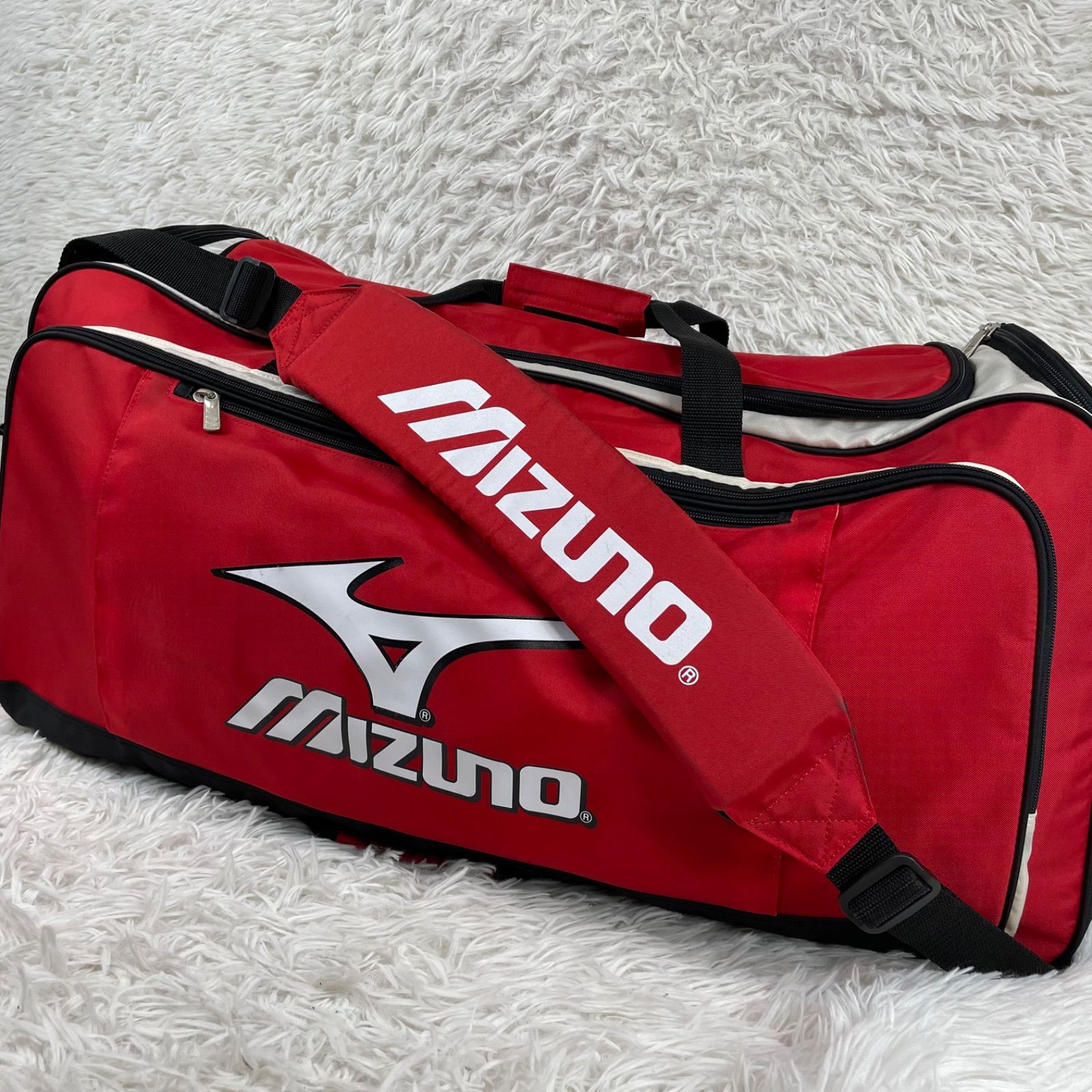 MIZUNO ミズノ スポーツバッグ 2way ボストンバッグ 大容量 ゴルフ サッカー 野球 ショルダーバッグ