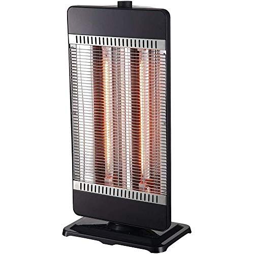 TEKNOS カーボンヒーター 2灯 首振り ブラック CH-IR901K aaf078f8