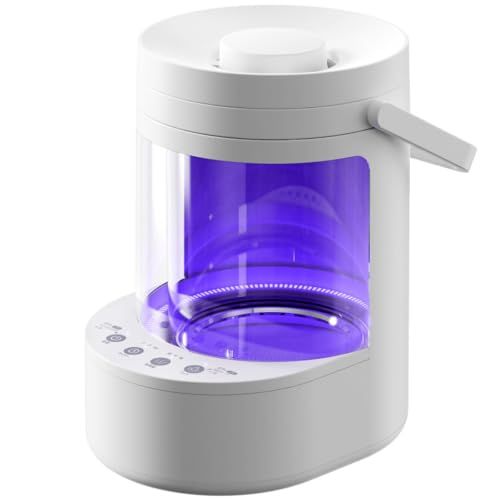 ガラスポット式スチーム加湿器 SKJ-RY30SKG タンク容量3L 加湿量640ml 上部給水式 エスケイジャパン MARWIL-DEMENAGEMENTS_CH