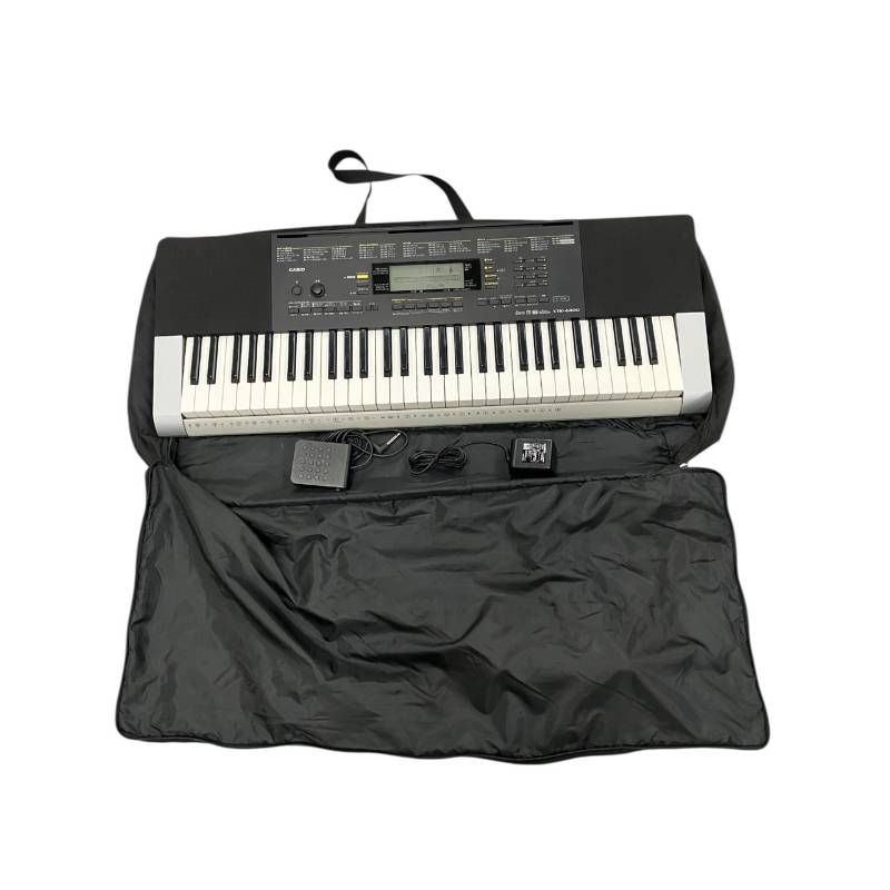 CASIO カシオ CTK-4400 電子キーボード 61鍵盤 純正ソフトケース付き SC-650B ポータブルタイプ