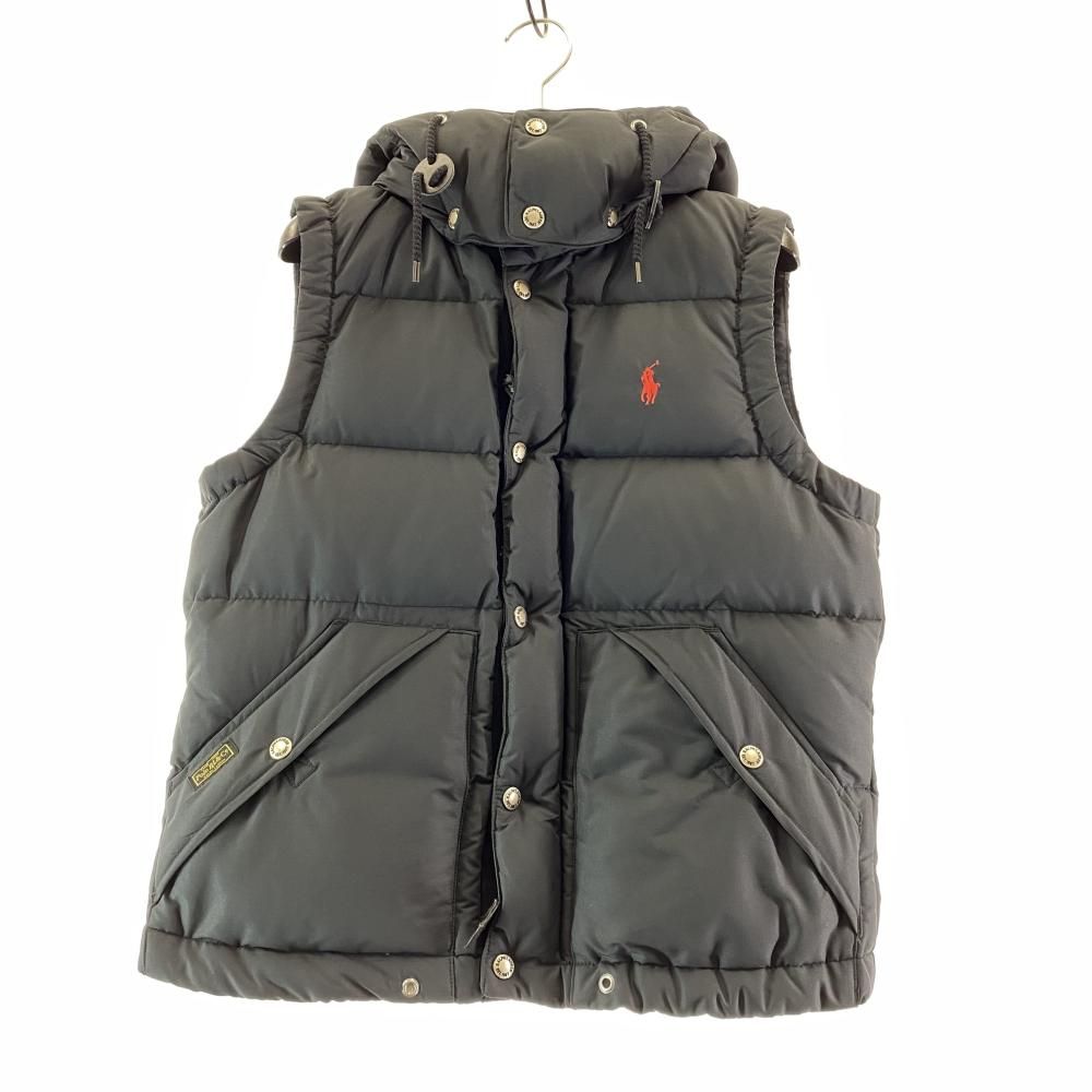 Ralph Lauren 2wayダウンベスト サイズM ブラック ラルフローレン 17 240017733112