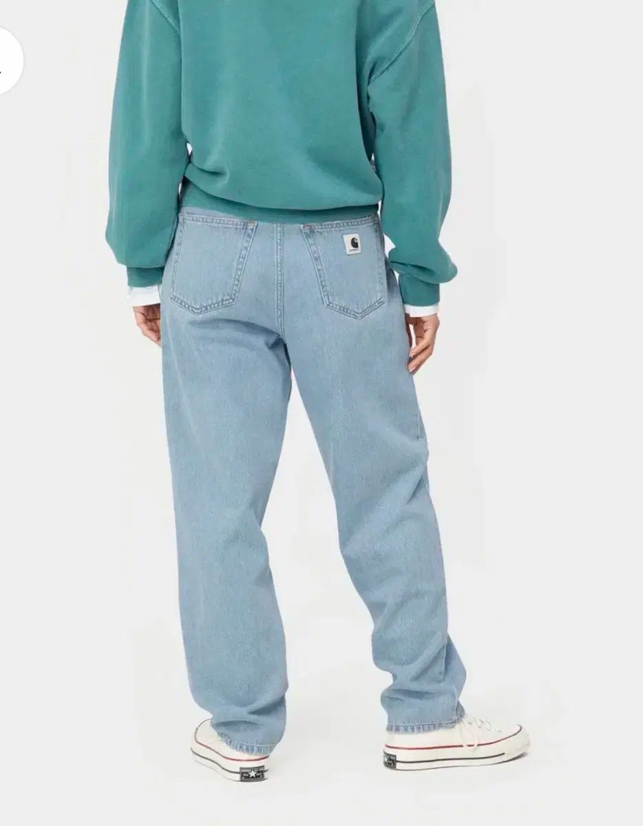 ストーンウォッシュド デニムパンツ