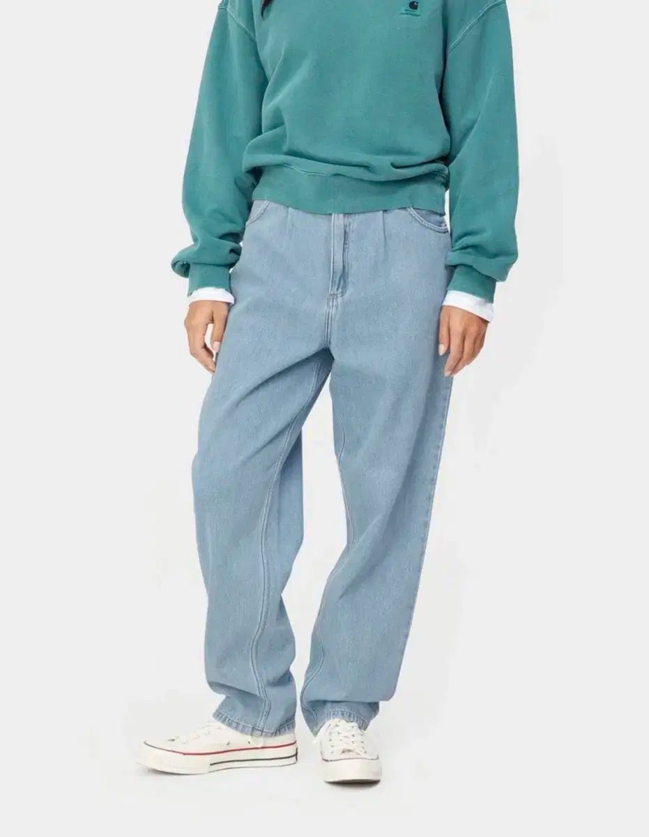 Carhartt WIP ウィメンズ ストーンウォッシュド デニムパンツ 26 DECORATOM_COM_BR