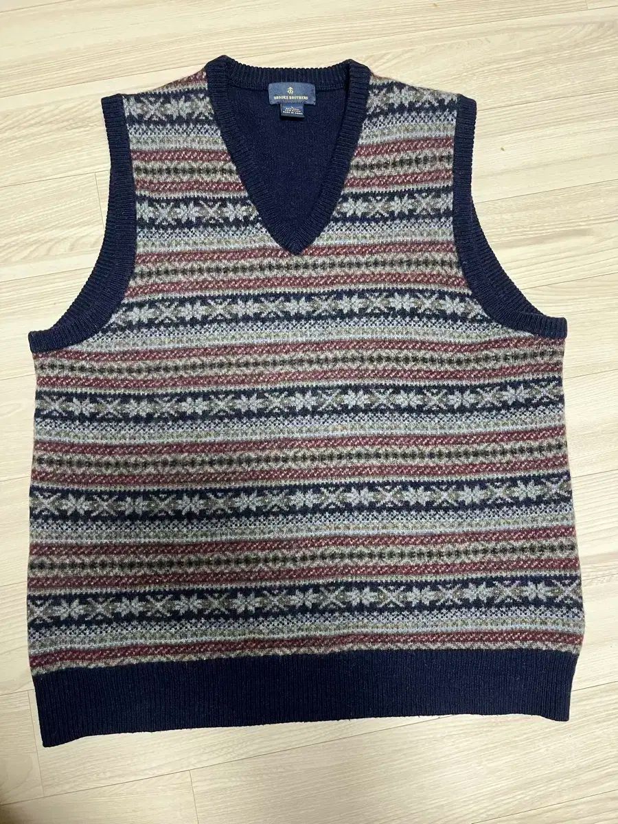 ブルックス ブラザーズ フェアアイル ベスト Size L