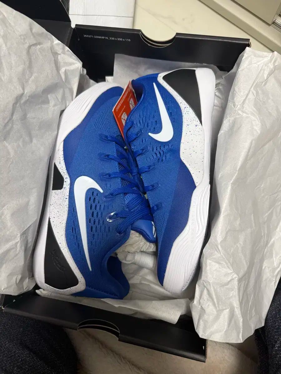 ナイキ コービー 9メンタリティ ブルー バスケシューズ