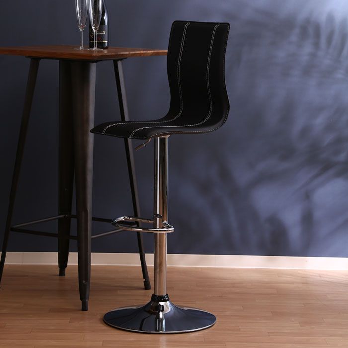 カウンターチェアー カウンターチェア ハイ スタイル バーチェア バーチェアー 幅45 高さ96-117 高さ調節 カウンター