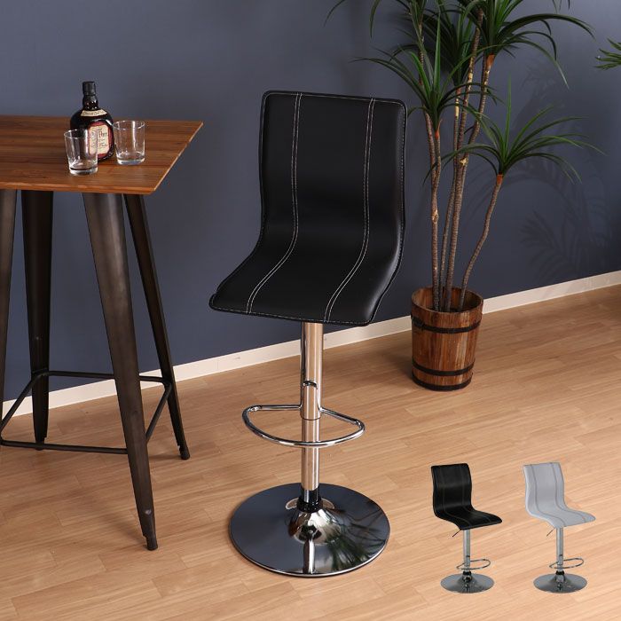 カウンターチェアー カウンターチェア ハイ スタイル バーチェア バーチェアー 幅45 高さ96-117 高さ調節 カウンター