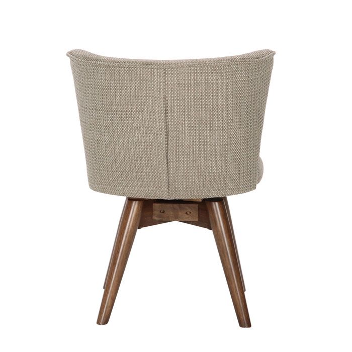 ダイニングチェア 回転式ダイニングチェア 1人掛け チェア チェアー 幅50 ダイニング 360度 回転 ファブリック キッチン MARWIL-DEMENAGEMENTS_CH