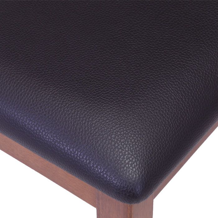 木製ダイニングベンチ ダイニングベンチ ダイニング ベンチ 幅100cm 木製 レザー 背もたれなし ベンチ型 2人掛け おしゃれ