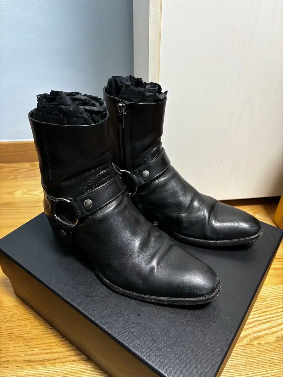 Saint Laurent サンローラン ハーネス ブーツ 41サイズ