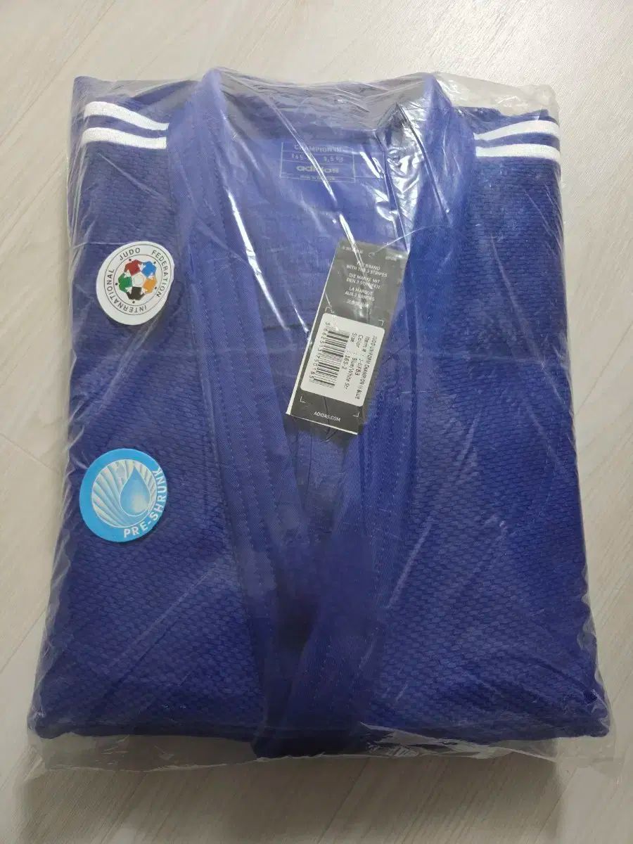 アディダス チャンピオン3 柔道着 デニム色 165 3本線