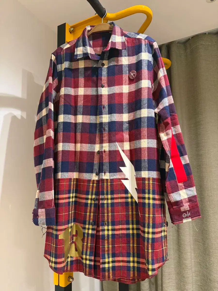 1 1 ソール アウト シャツ チェック柄 サイズ L ほぼ